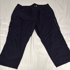 Chico's Black Capri Pants Relaxed Fit